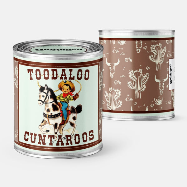 Toodalloo Cuntaroo Western Themed Soy Candle