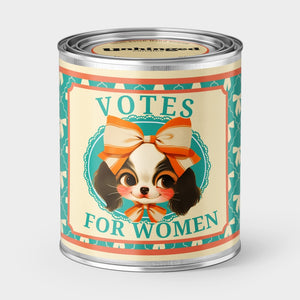Votes For Women Puppy Soy Candle