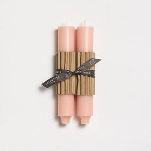 Greentree Home Candle, 9" Column Unscented Taper Handmade Beeswax Candles