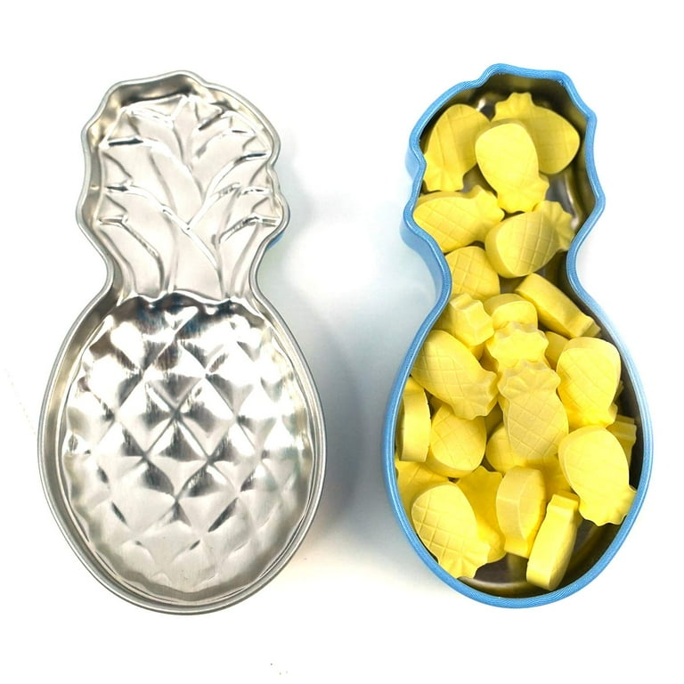 Aloha Pineapple Candies, 0.7 Ounce Candy Tin - 18 Count Display Box