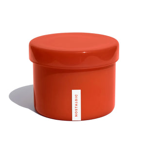 Vella & Co, Nostalgic Warm Vanilla & Honey Soy Candle 16 Ounce Soy Candle, Red Glass