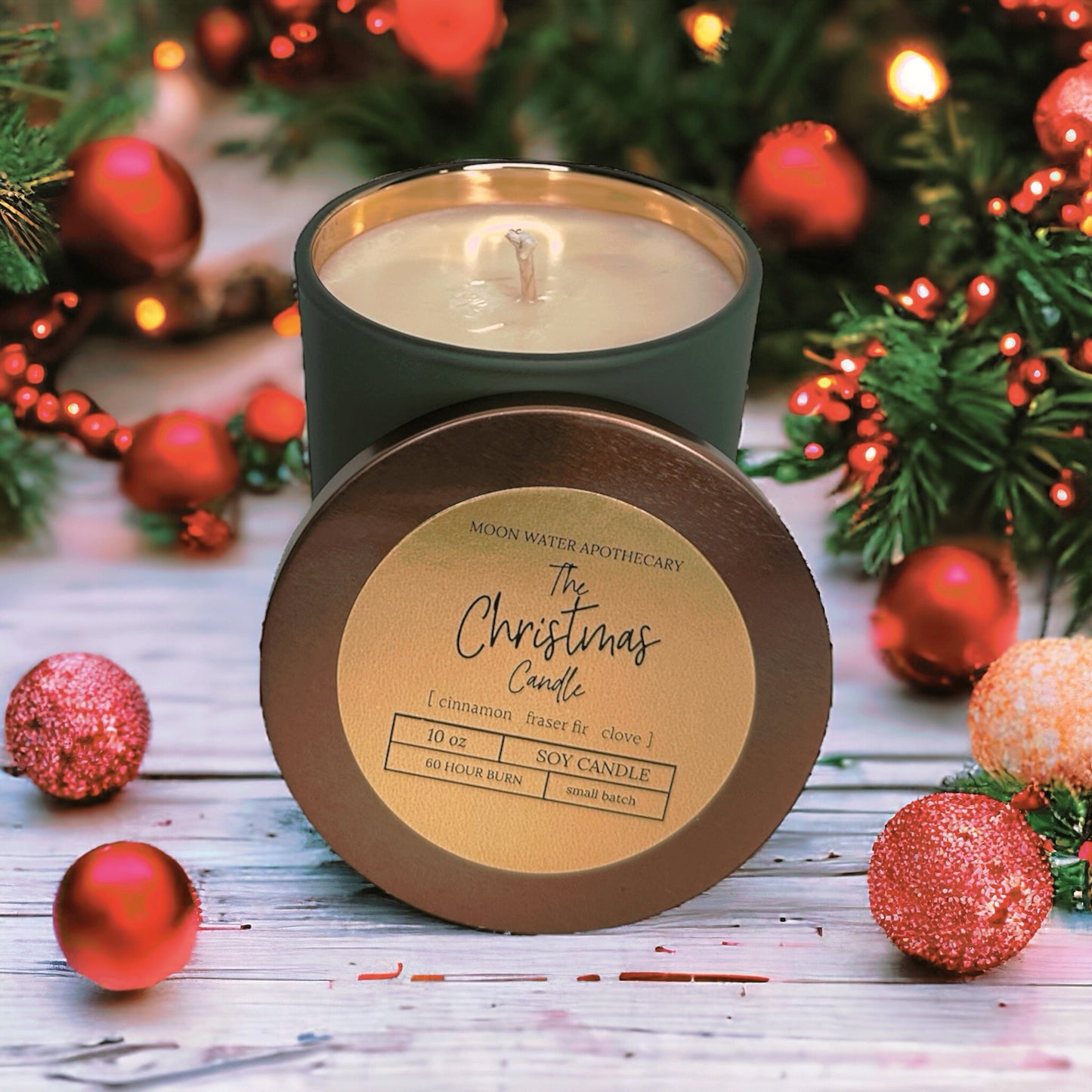 "The Christmas Candle" SEASONAL TOP SELLER! by Moon Water Apothecary