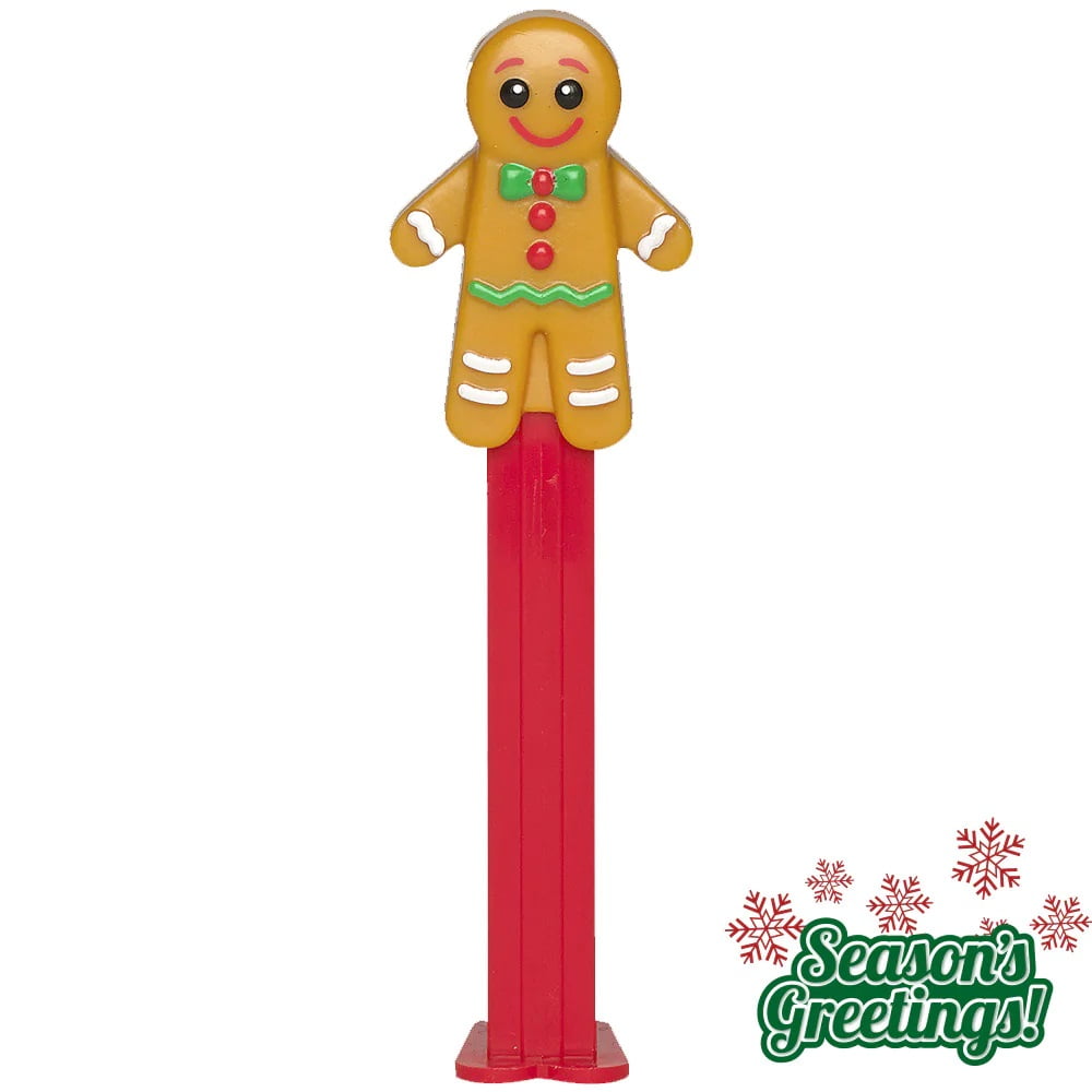 PEZ Christmas Holiday Candy Dispenser Blister Pack