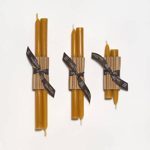 Greentree Home Candle, Every Day Unscented Handmade Beeswax Taper Candles