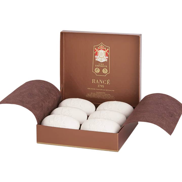 Rancé 1795 Le Roi Empereur Perfumed Soap, 6 x 100g