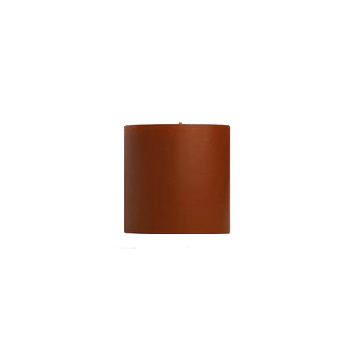 Unscented Pillar Candles, Pumpkin