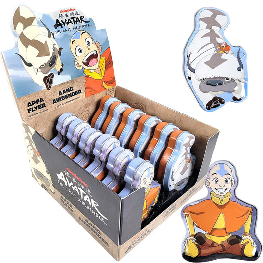 Avatar the Last Airbender Sour Candy Tin - 12 Count Display Box