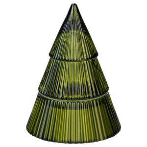 Sweet Water Decor Fraser Fir Soy Candle - 8.5 oz Glass Tree Jar