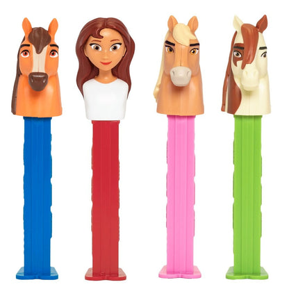 PEZ DreamWorks Spirit Riding Free Collectable Candy Dispenser Blister Pack , 0.87 Ounce