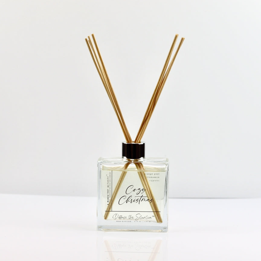 A Mandatory Activity, Diffuse the Situation: Cozy Christmas Reed Diffuser