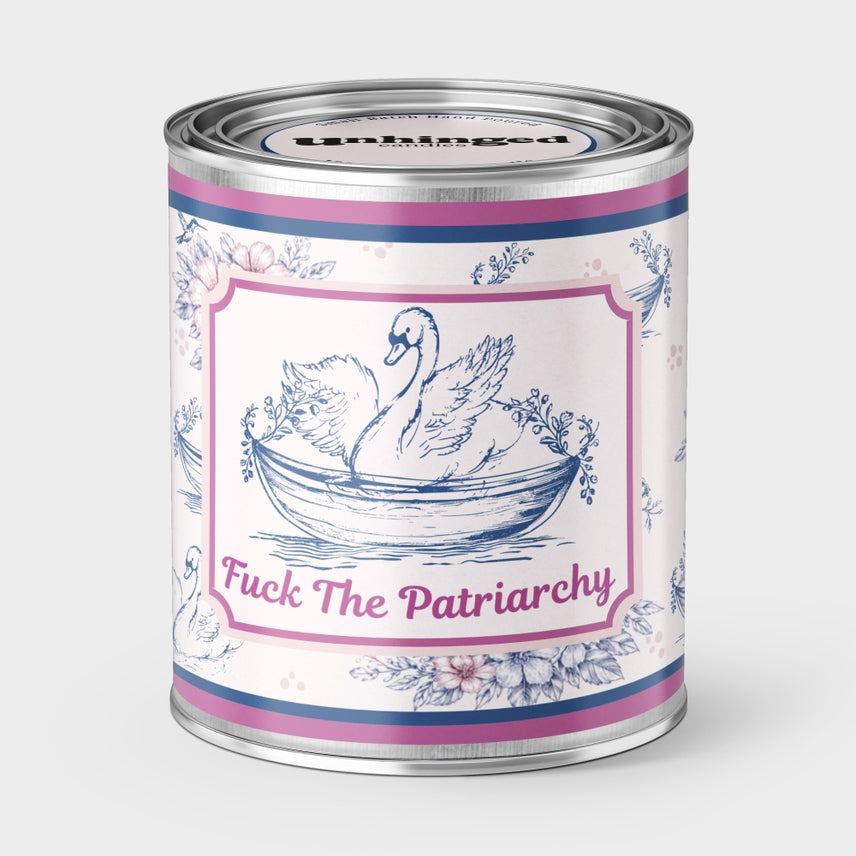 Fuck the Patriarchy Soy Soy Candle