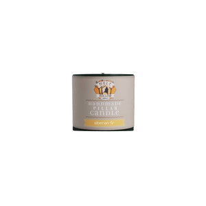 Scented Pillar Candles, Siberian Fir