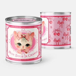 Head Bitch in Charge Feline Soy Candle