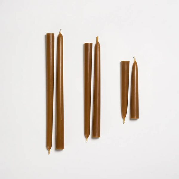 Greentree Home Candle, Every Day Unscented Handmade Beeswax Taper Candles