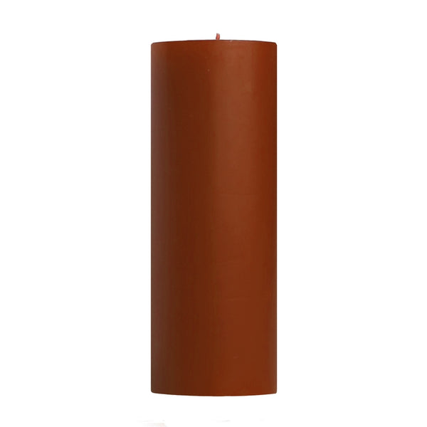 Unscented Pillar Candles, Pumpkin