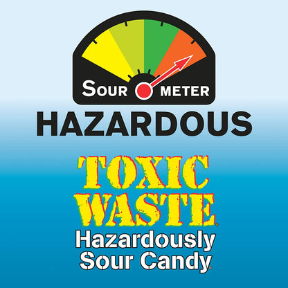 Toxic Waste, Special Edition, Hazardously Sour Candy, 1.7 Ounce Drums - 12 Count Display Box