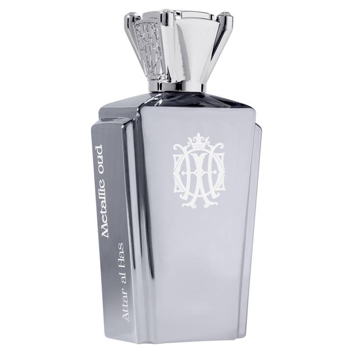 Attar al Has, Metallic Oud Eau de Parfum Unisex Perfume Spray, 100 ml
