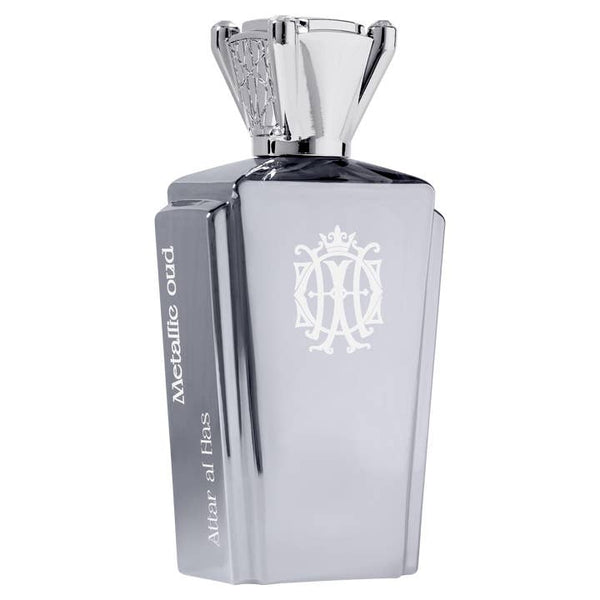 Attar al Has, Metallic Oud Eau de Parfum Unisex Perfume Spray, 100 ml