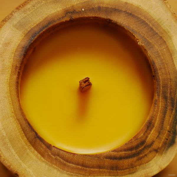 Ubud Reusable Candle with Cedarwood Essential Oil, Original Size
