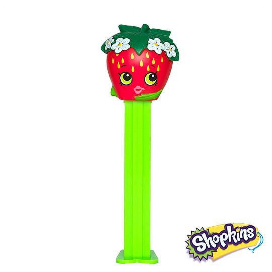 PEZ  Shopkins Collectable Candy Dispenser Blister Pack