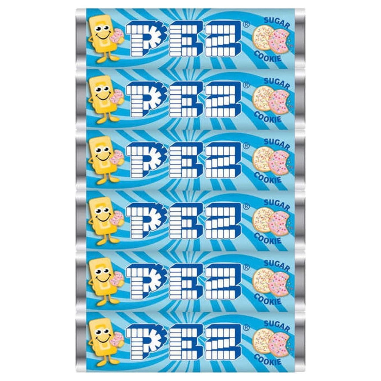 PEZ Candy Refills Sugar Cookie Flavor, 6 Rolls