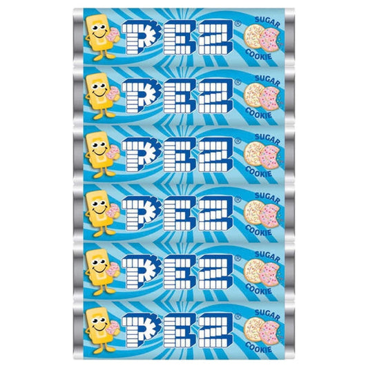 PEZ Candy Refills Sugar Cookie Flavor, 6 Rolls