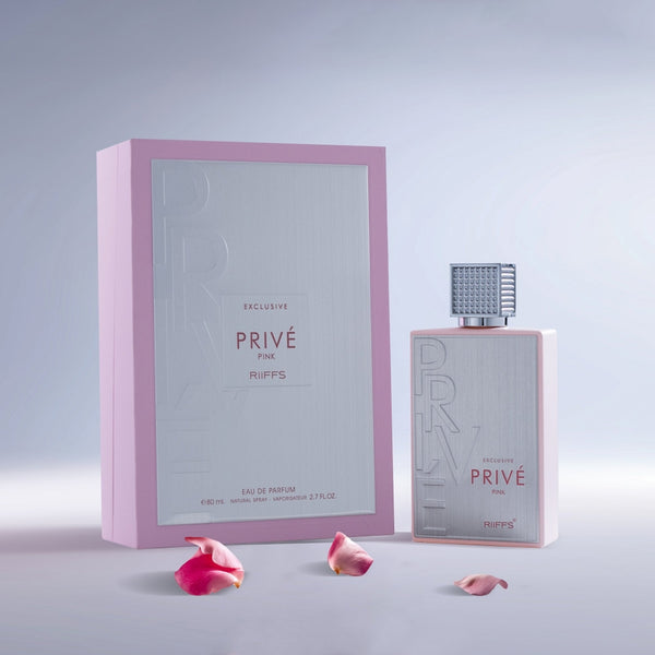 Riiffs Exclusive Privè Pink Eau de Parfum Spray for Women, 80 ml