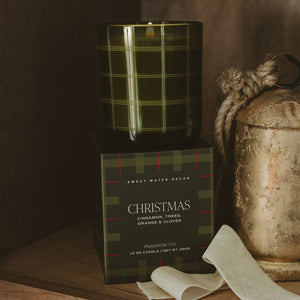 Sweet Water Decor Christmas 12 oz Boxed Soy Candle