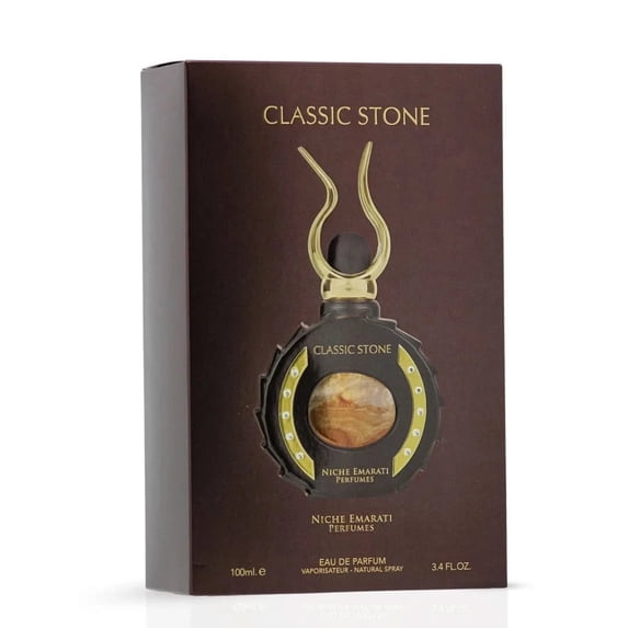 Lattafa Niche Emarati Classic Stone Eau de Parfum Spray Unisex Perfume, 100 ml