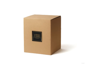 Rocky Reusable Candle with Essential Oil of Pine, Original Size