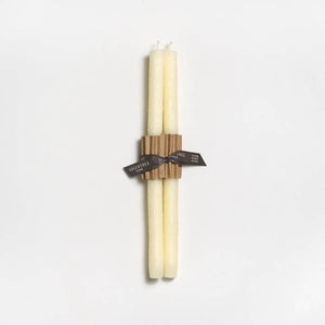 Greentree Home Candle, 12" Twig Unscented Taper Handmade Beeswax Candles