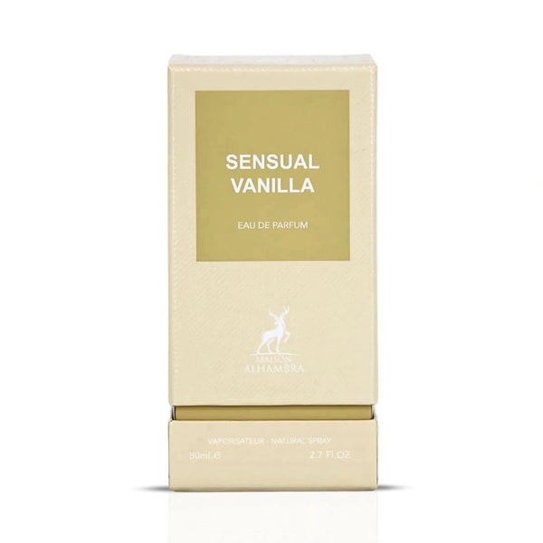Maison Alhambra Sensual Vanilla Eau de Parfum Spray Unisex Perfume, 80 ml