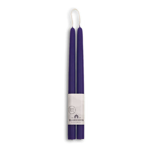 Beeswax Taper Candles - Hand-Dipped - 1 Pair