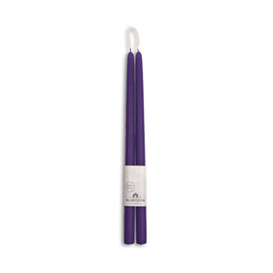 Beeswax Taper Candles - Hand-Dipped - 1 Pair