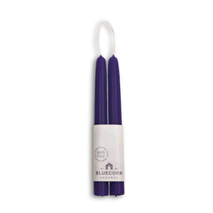 Beeswax Taper Candles - Hand-Dipped - 1 Pair