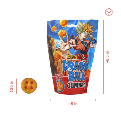 Dragon Ball Z Dragon Ball Strawberry Gummies, 8 Ounce bag