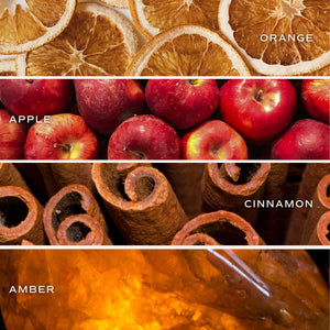 Sweet Water Decor Spiced Apple Cider 15 oz Soy Candle, Matte Jar