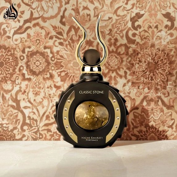 Lattafa Niche Emarati Classic Stone Eau de Parfum Spray Unisex Perfume, 100 ml