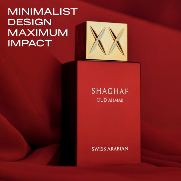 Swiss Arabian Shaghaf Oud Ahmar Luxury Eau de Parfum Unisex Perfume Spray