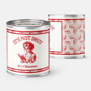 It's Not Smut It's Cliterature Soy Candle