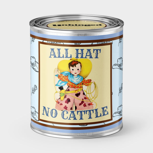 All Hat No Cattle Western Soy Candle