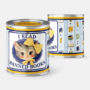 I Read Banned Books Soy Candle