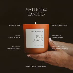 Sweet Water Decor Pumpkin Pie 15 oz Soy Candle