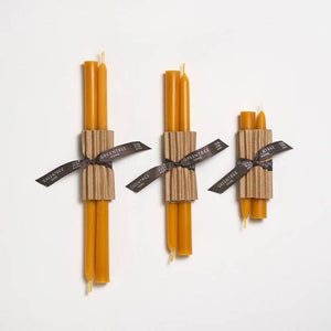 Greentree Home Candle, Every Day Unscented Handmade Beeswax Taper Candles