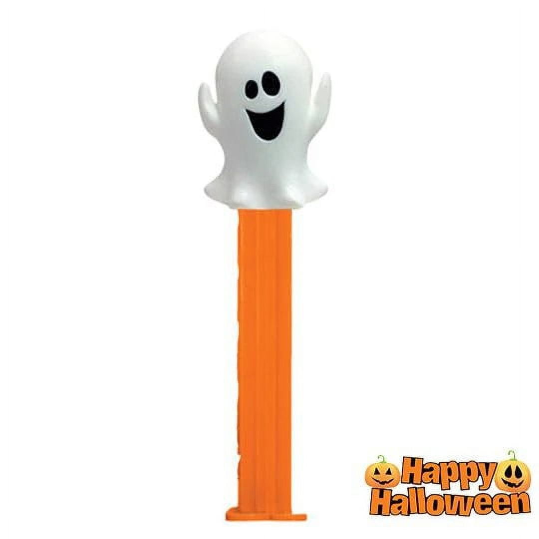 PEZ Candy Halloween Collection Candy Dispenser Plus 3 Candy Corn Flavored Candy Refills, 0.87 Ounce Blister Pack