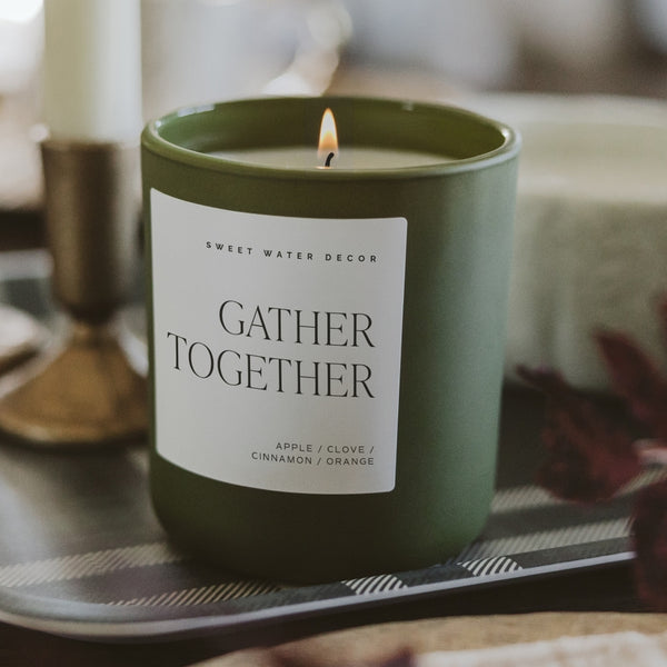 Sweet Water Decor Gather Together 15 oz Soy Candle