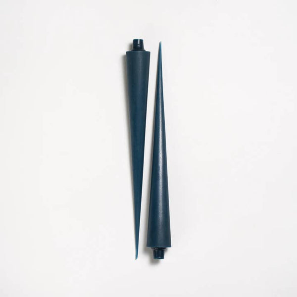 Greentree Home Candle, 14" Cone Unscented Taper Handmade Beeswax Candles