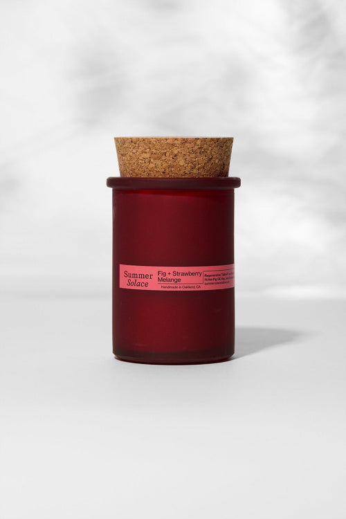 Fig & Strawberry Mélange – Tallow Candle | 6 oz