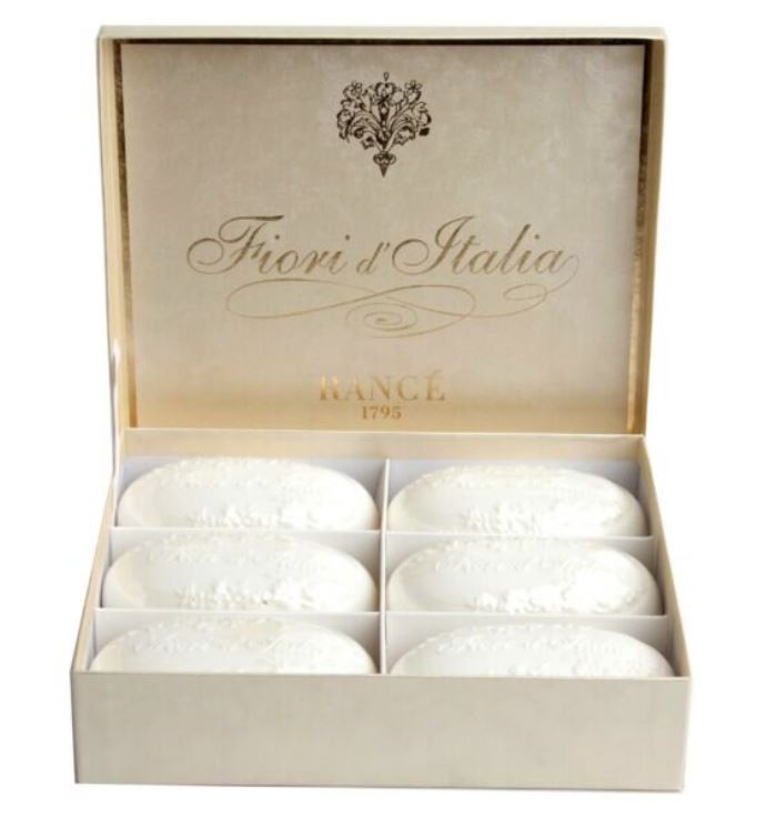Rancé 1795 Fiori d'Italia Perfumed Soap, 6 x 180g