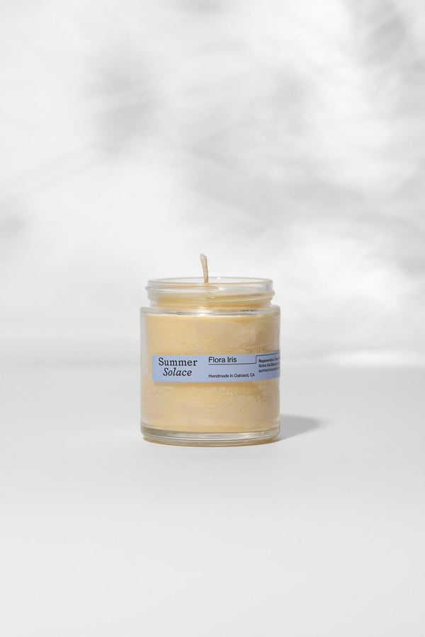 Flora Iris – Travel Candle | Orris Root & Palo Santo
